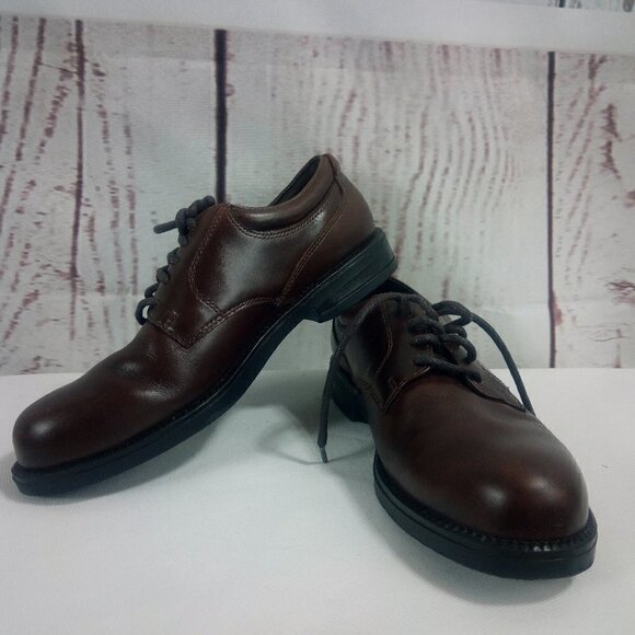 Nunn Bush Brown Leather Oxford Lace Up Dress Shoes main image 12